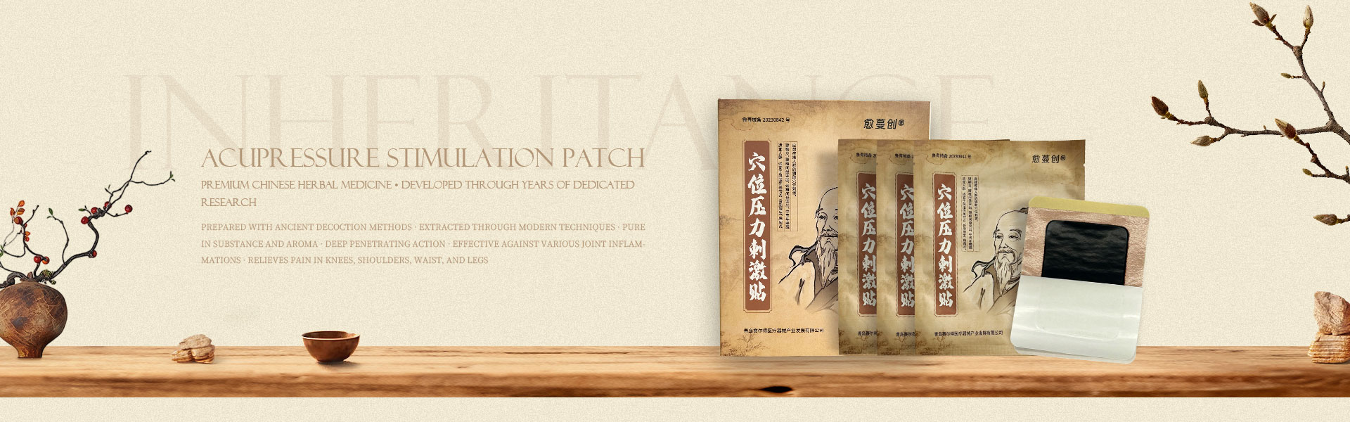 Patch Stimulasi Akupresur